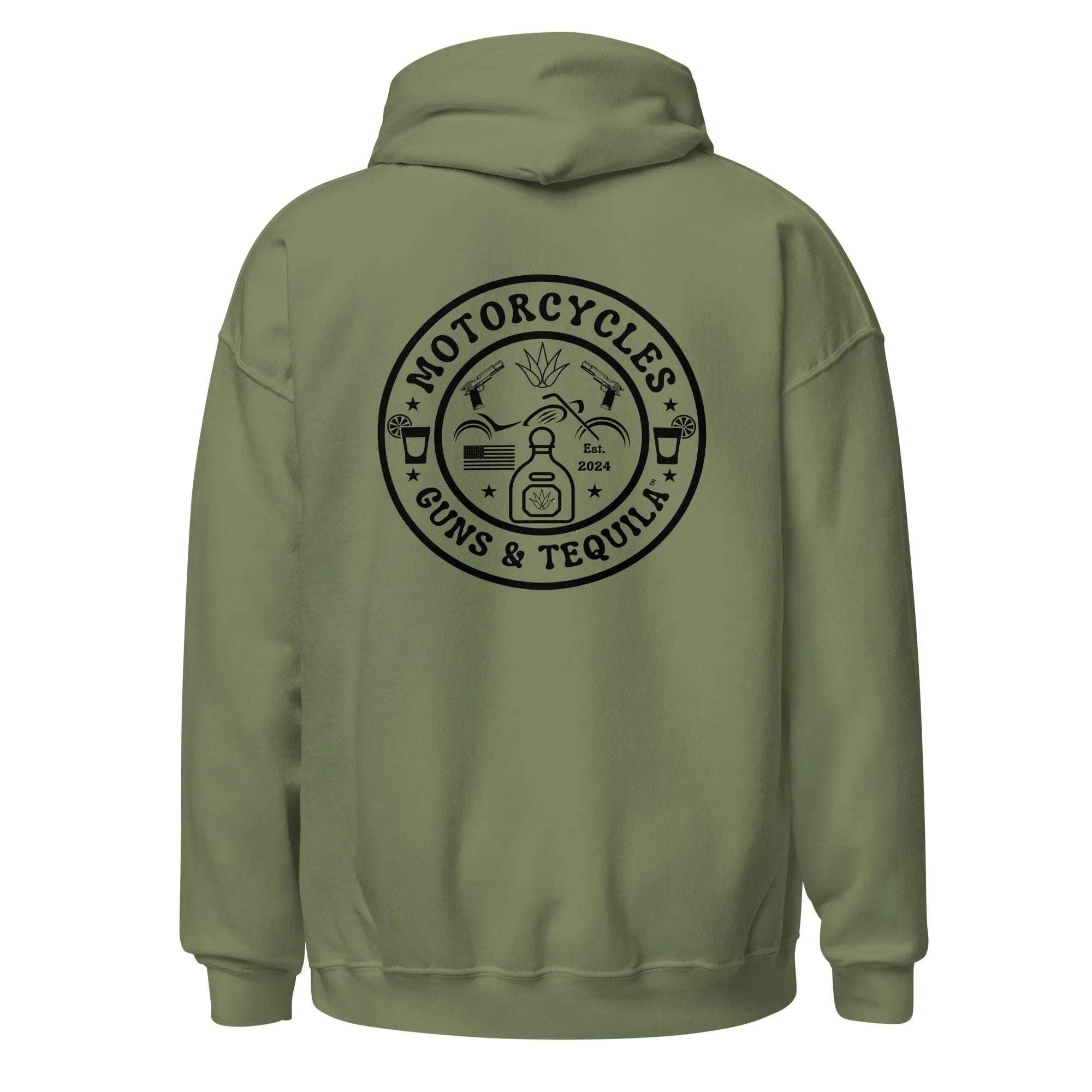 Motorcycles Guns & Tequila Hoodie - Unisex -MGW Clothing