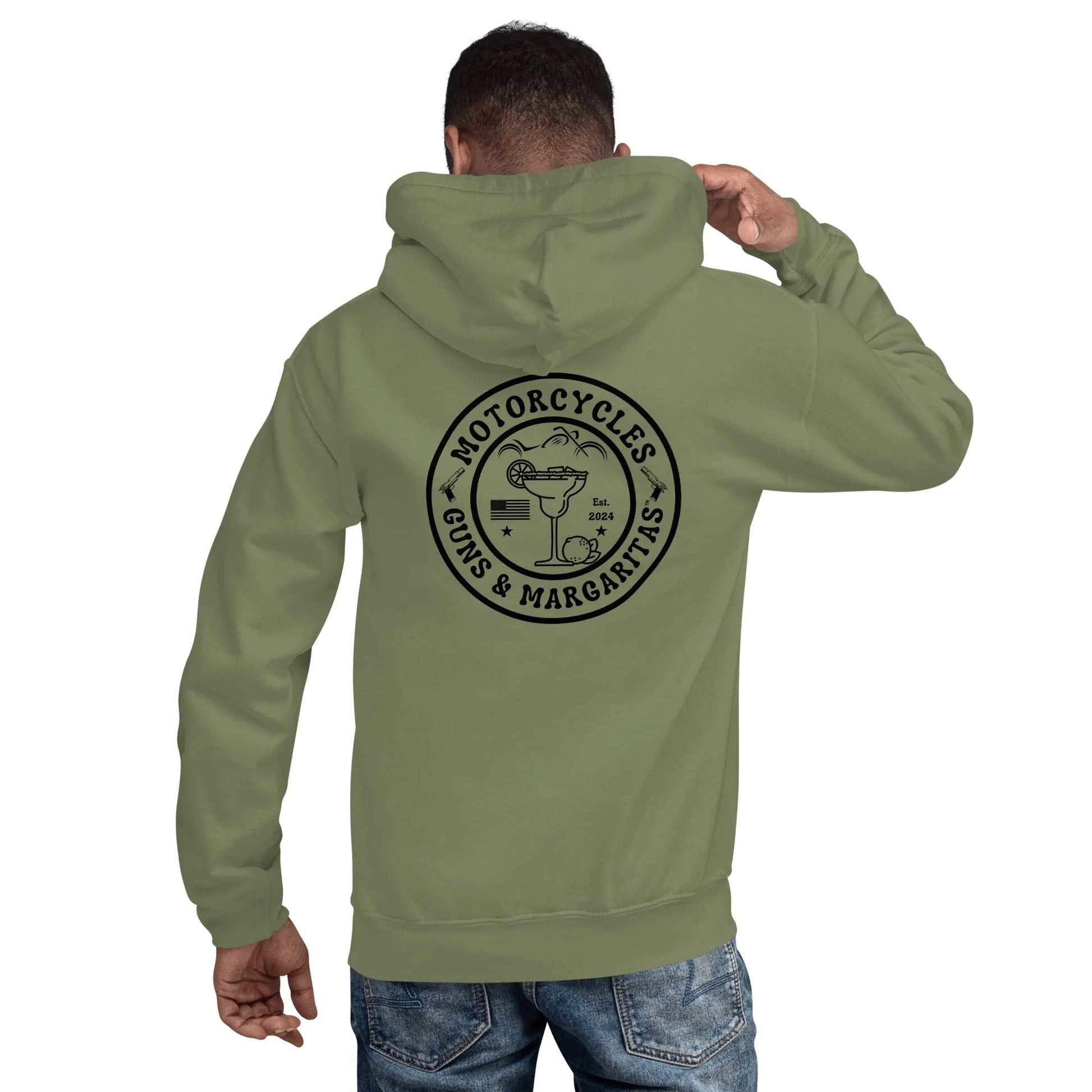 Motorcycles Guns & Margaritas Hoodie - Unisex - ShopMGW Clothing