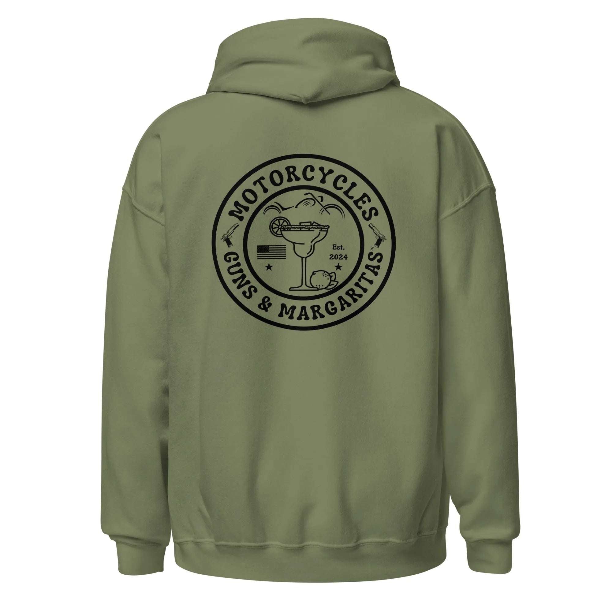 Motorcycles Guns & Margaritas Hoodie - Unisex -MGW Clothing