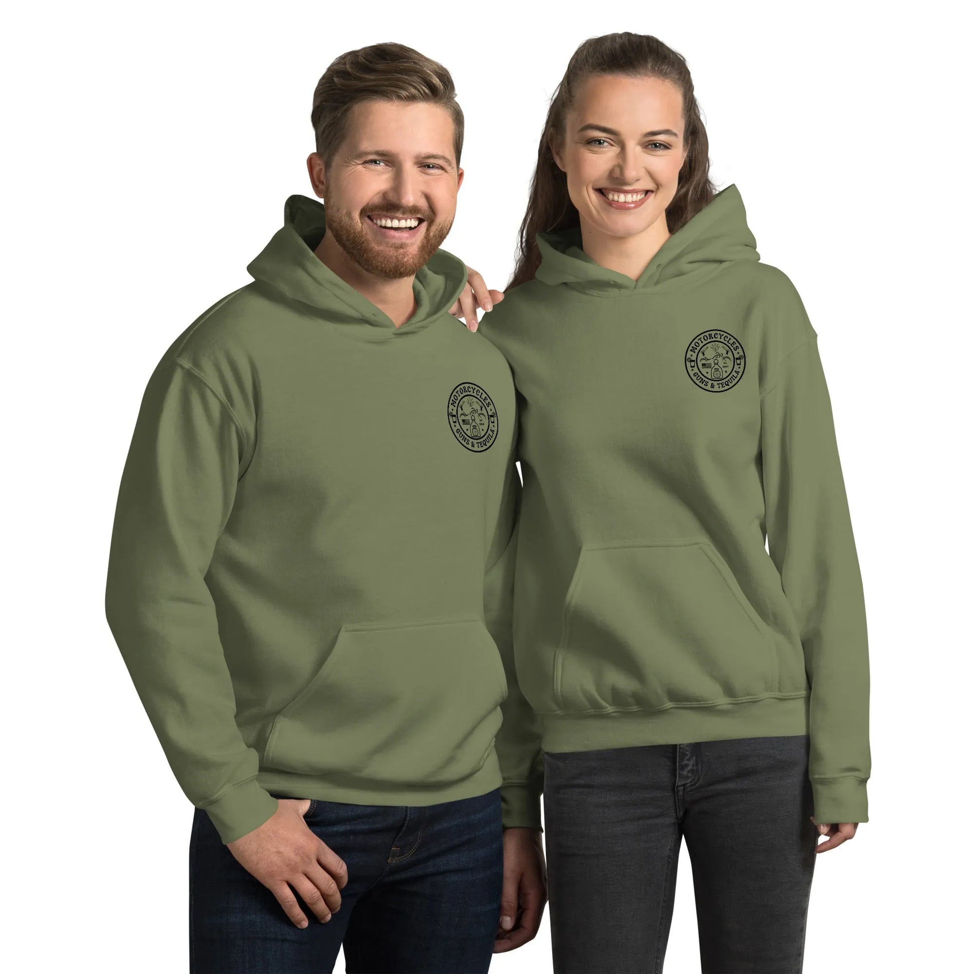 Motorcycles Guns & Tequila Hoodie - Unisex - ShopMGW Clothing