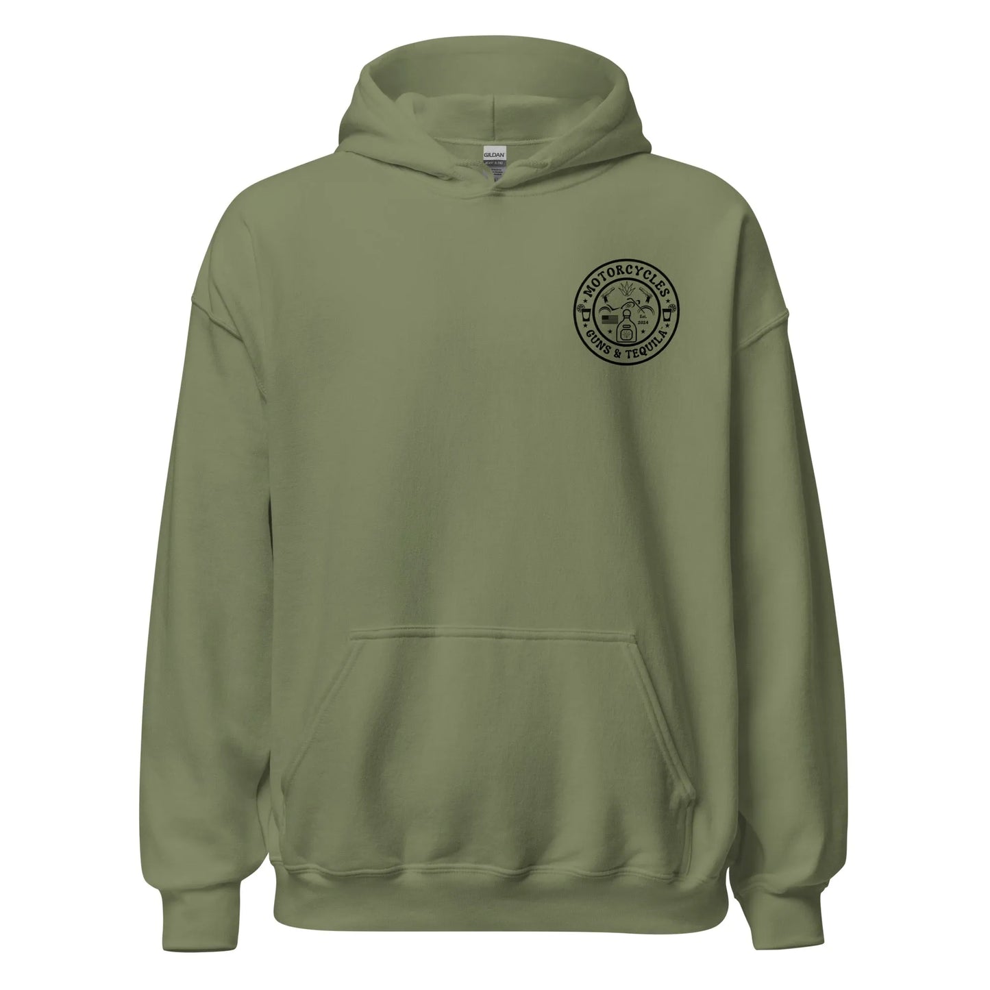 Motorcycles Guns & Tequila Hoodie - Unisex - ShopMGW Clothing