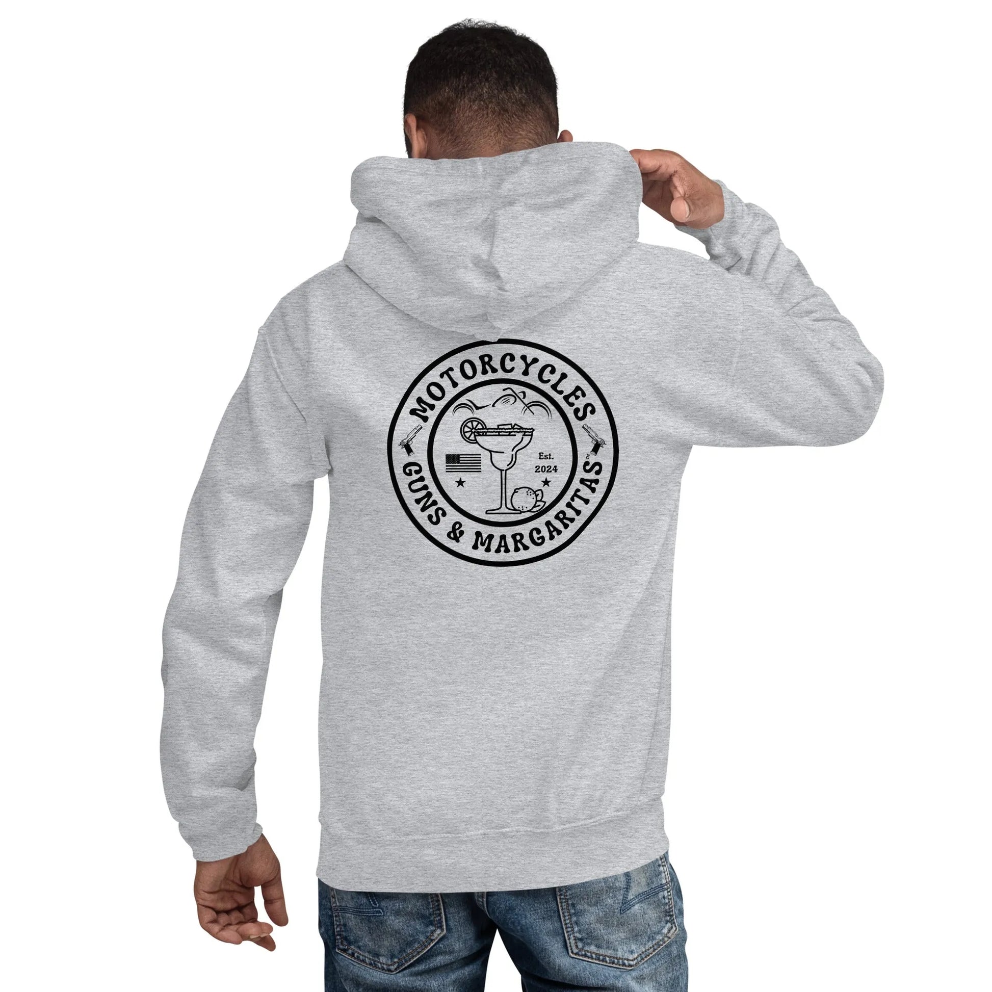 Motorcycles Guns & Margaritas Hoodie - Unisex - ShopMGW Clothing