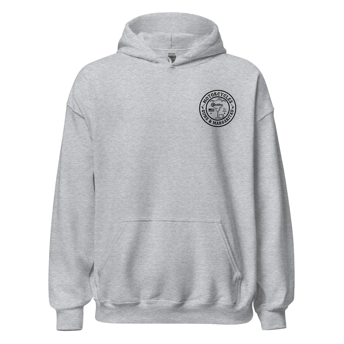 Motorcycles Guns & Margaritas Hoodie - Unisex - ShopMGW Clothing