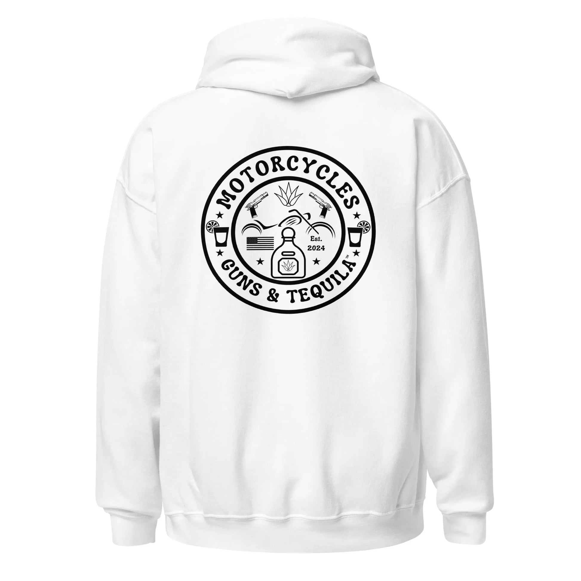 Motorcycles Guns & Tequila Hoodie - Unisex - ShopMGW Clothing