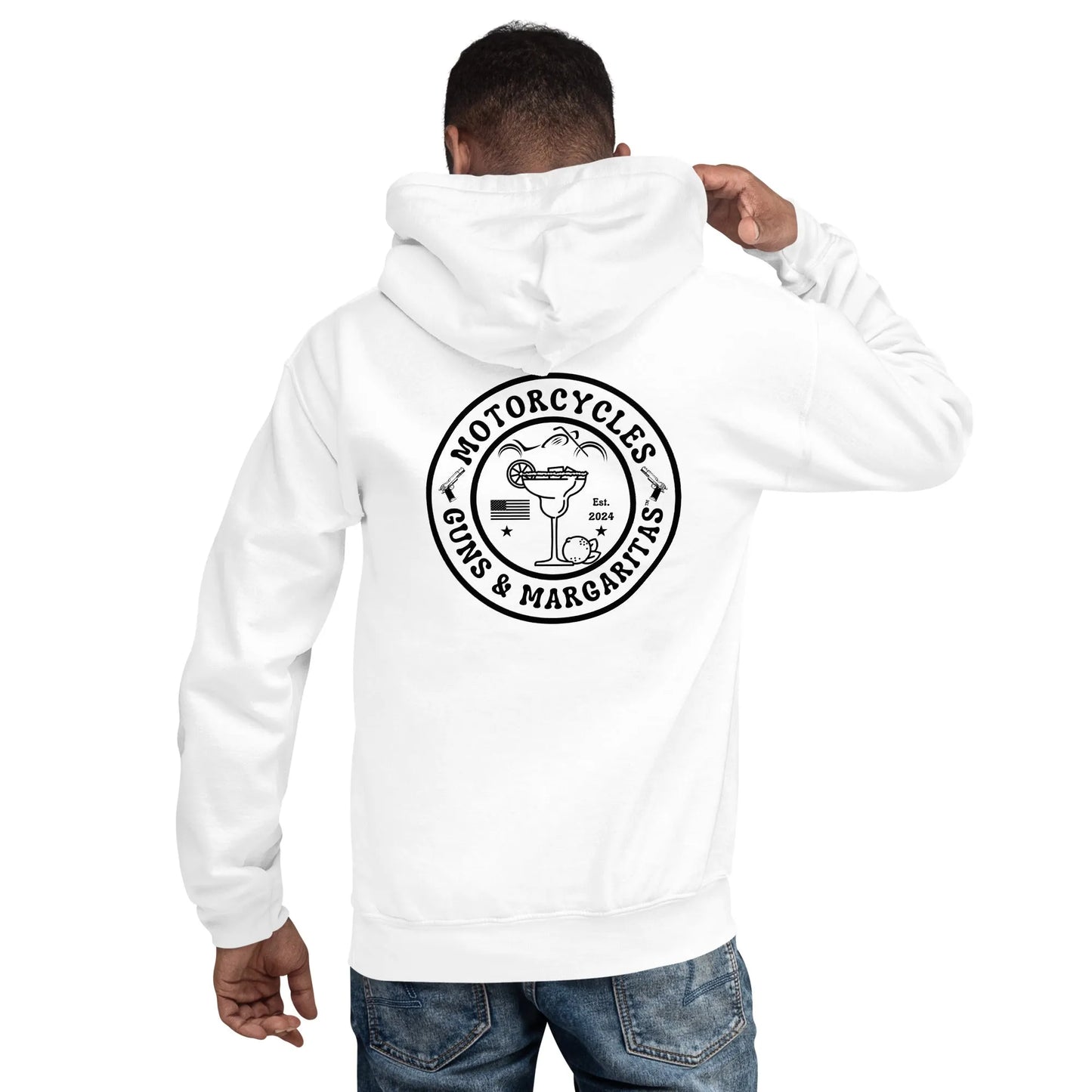 Motorcycles Guns & Margaritas Hoodie - Unisex - ShopMGW Clothing