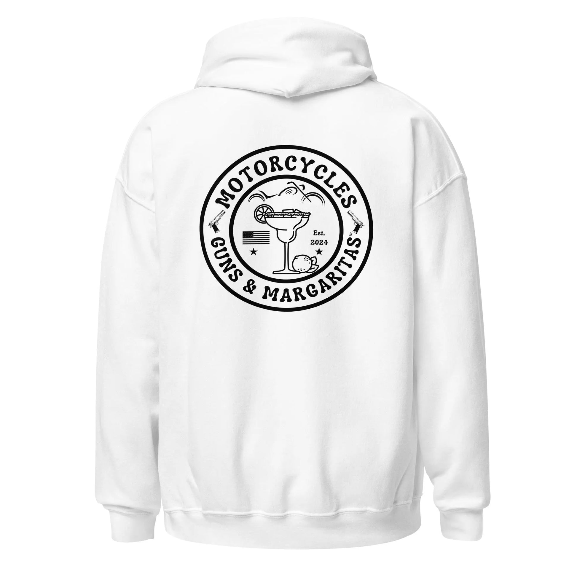 Motorcycles Guns & Margaritas Hoodie - Unisex - ShopMGW Clothing