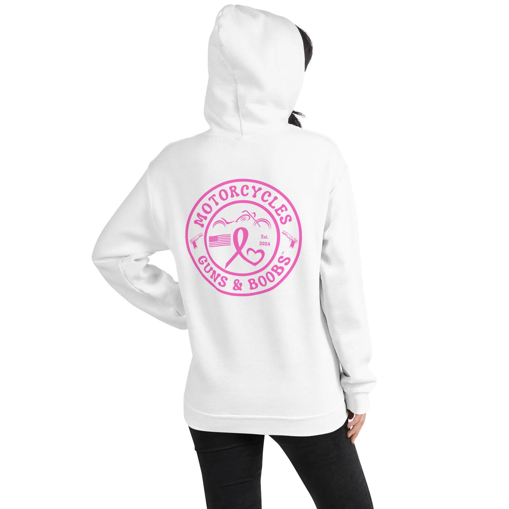 Motorcycles Guns & Boobs Hoodie - Unisex -MGW Clothing