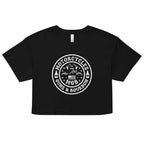Motorcycles Guns And Bourbon Womens Crop Top - MGW Clothing