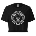 Motorcycles Guns And Tattoos Womens Crop Top - MGW Clothing