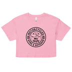 Motorcycles Guns And Bourbon Womens Crop Top - MGW Clothing