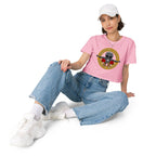 Motorcycles Guns And Roses Womens Crop Top - MGW Clothing