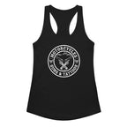 Motorcycles Guns And Tattoos Tank Top Womens Fitted Racerback - MGW Clothing