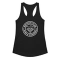 Motorcycles Guns And Diamonds Tank Top Womens Fitted Racerback - MGW Clothing
