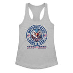 Motorcycles Guns And Usa 250Th Racerback Tank Womens Fitted - MGW Clothing