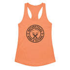 Motorcycles Guns And Tattoos Tank Top Womens Fitted Racerback - MGW Clothing
