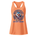 Motorcycles Guns And Freedom 250Th Racerback Tank Womens Fitted - MGW Clothing