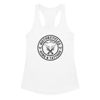 Motorcycles Guns And Tattoos Tank Top Womens Fitted Racerback - MGW Clothing