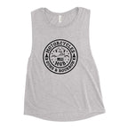 Motorcycles Guns And Bourbon Ladies Muscle Tank - MGW Clothing