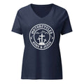Motorcycles Guns And Jesus T Shirt Womens V Neck - MGW Clothing