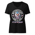 Motorcycles Guns And Usa 250Th T Shirt Womens V Neck - MGW Clothing